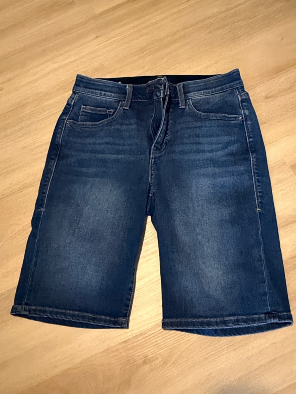 LuLaRoe Women's Dark Blue Denim Jean Shorts